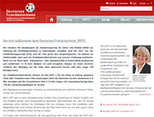 Tablet Screenshot of dfff-ffa.de